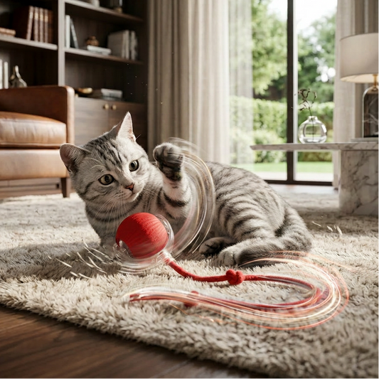 Intelligent interactive cat Toy ball
