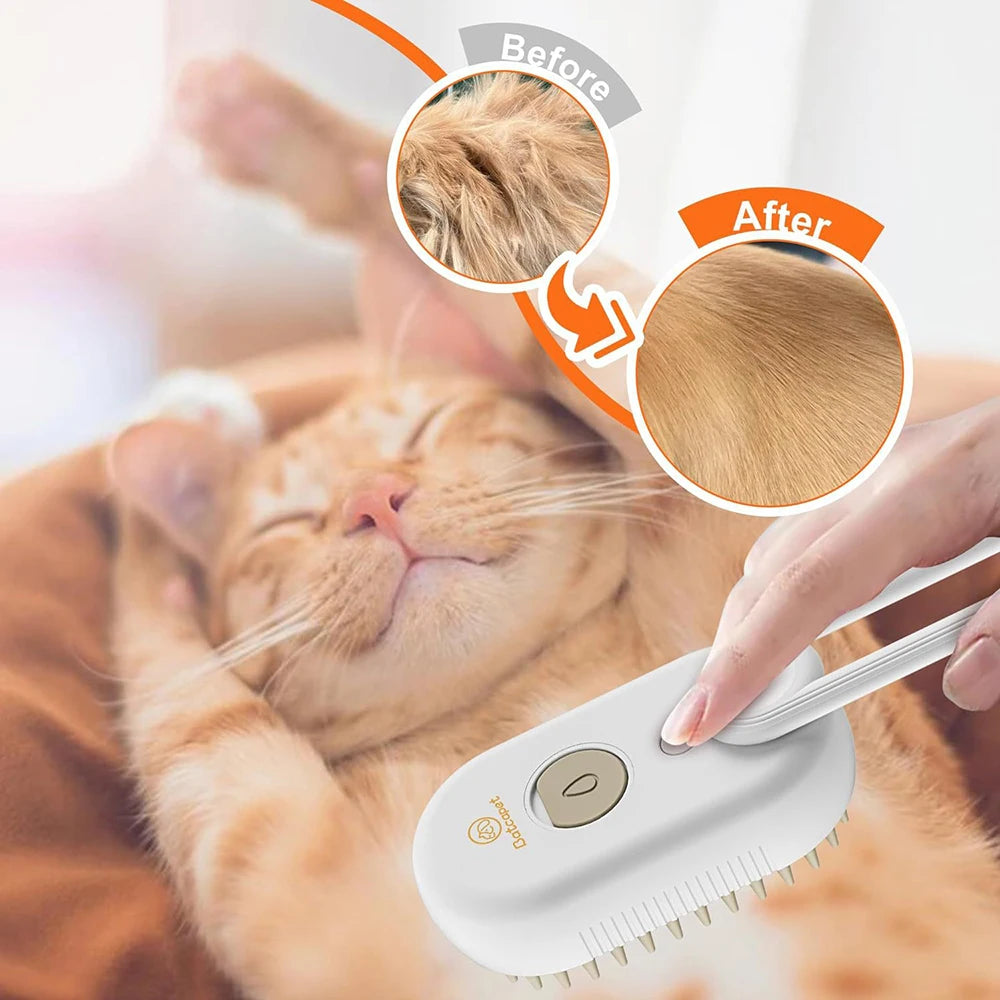 3 in 1 Cat & Dog Hair Removal Brush
